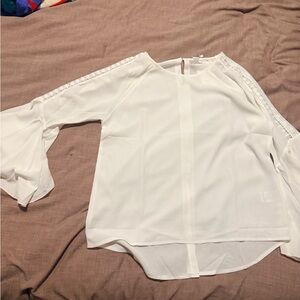 Elegant White Women's Top